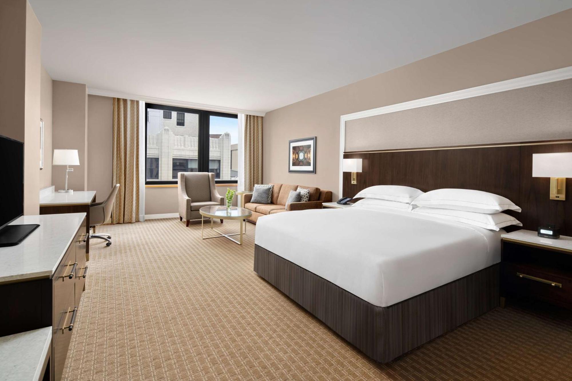 ฮิลตัน อินดีแอนาโปลิส โฮเต็ล แอนด์ สวีท Hotel อินเดียนาโพลิส ภายนอก รูปภาพ